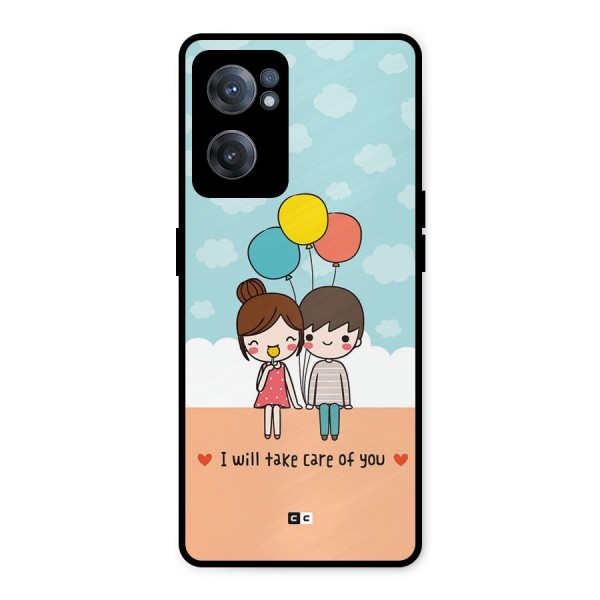 Promise To Care Metal Back Case for OnePlus Nord CE 2 5G